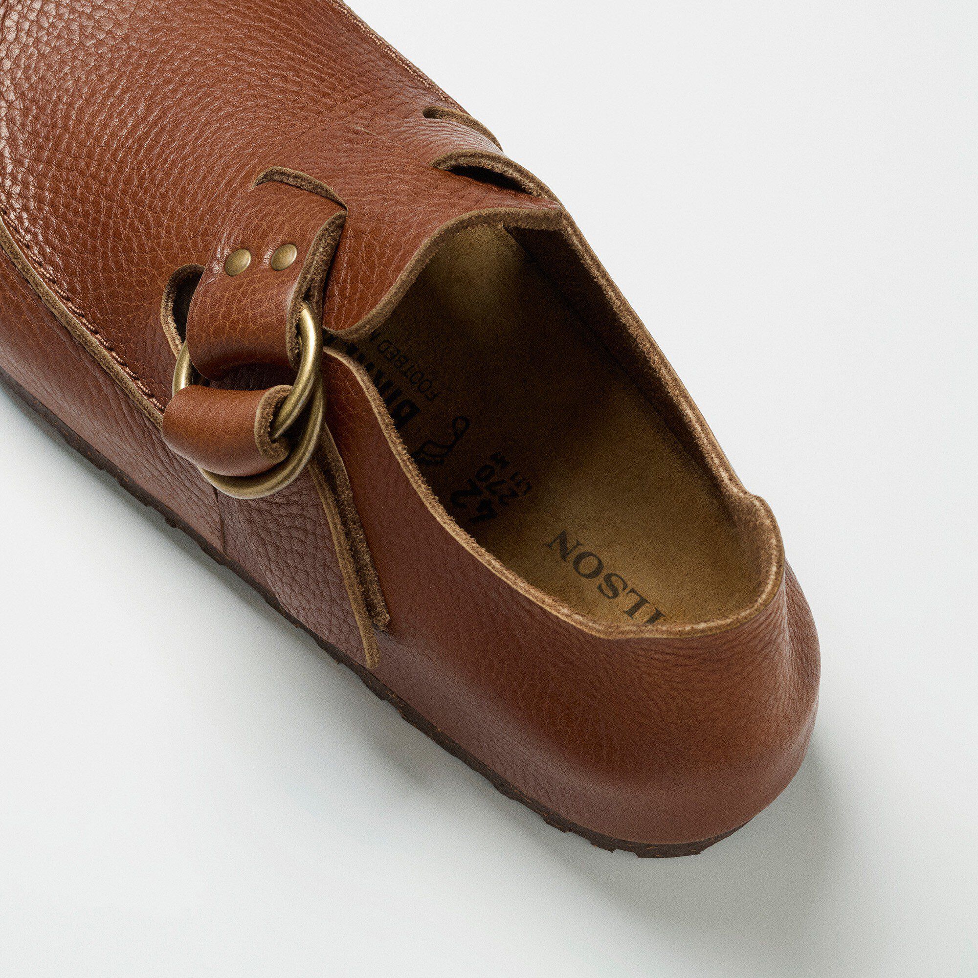 Mocassim Filson London em Couro Natural