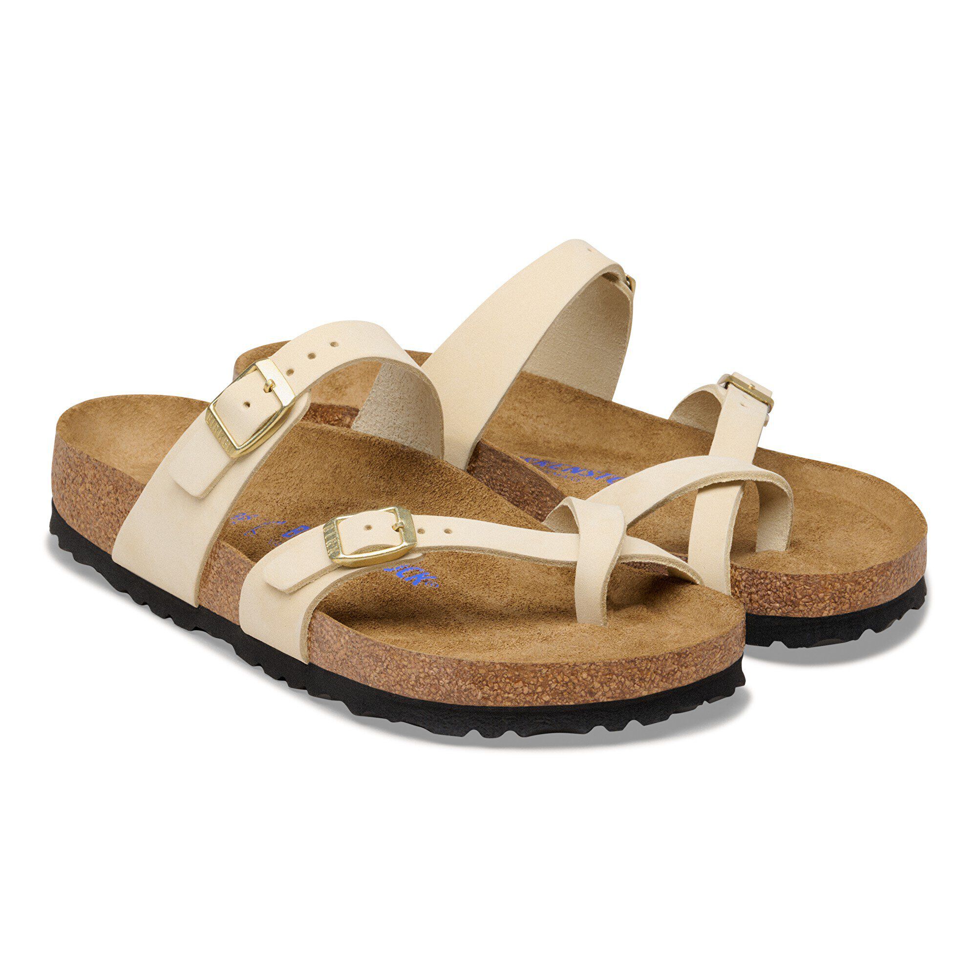 Sandália Mayari com Palmilha Macia em Couro Nubuck