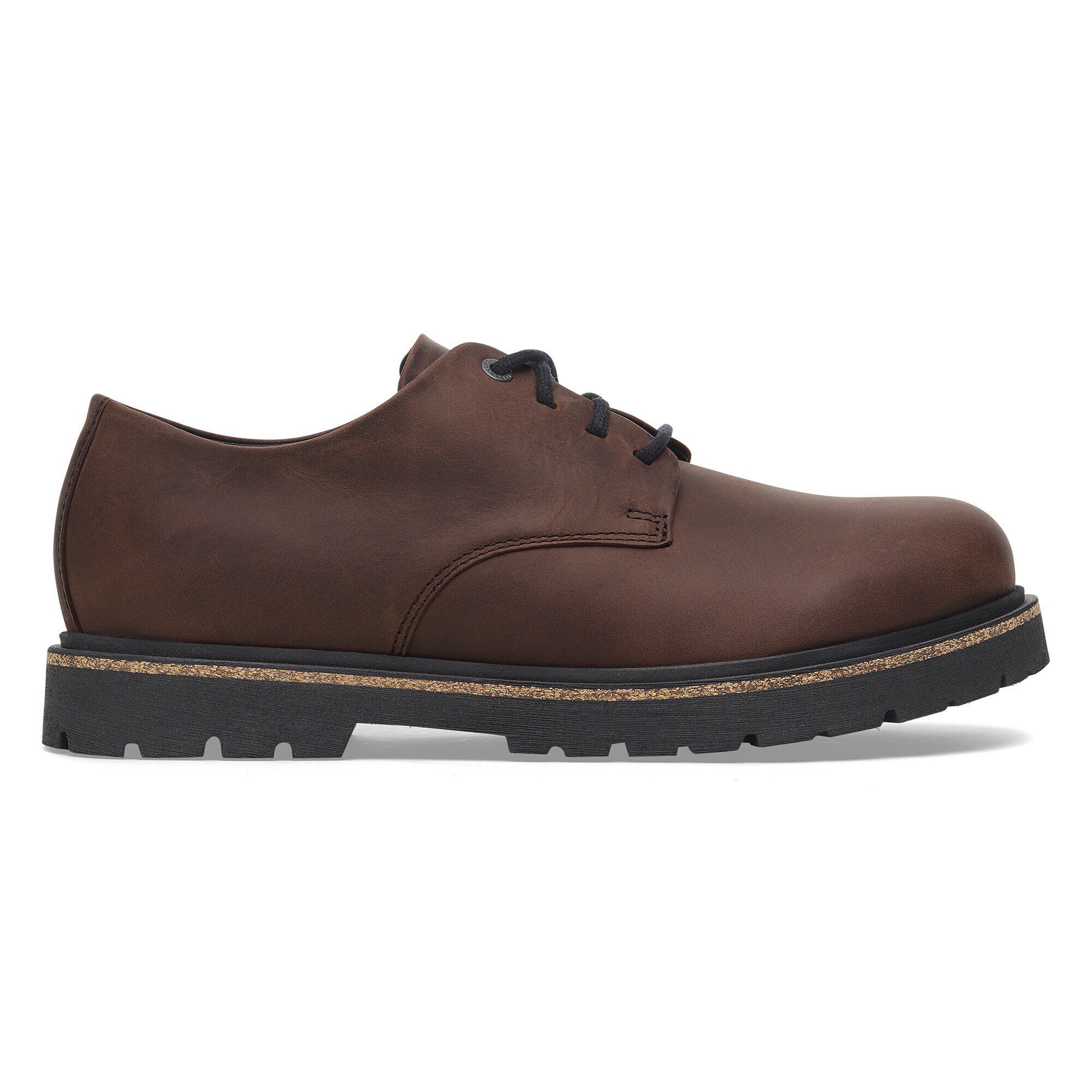 Sapato de Camurça Highwood Low em Couro Natural