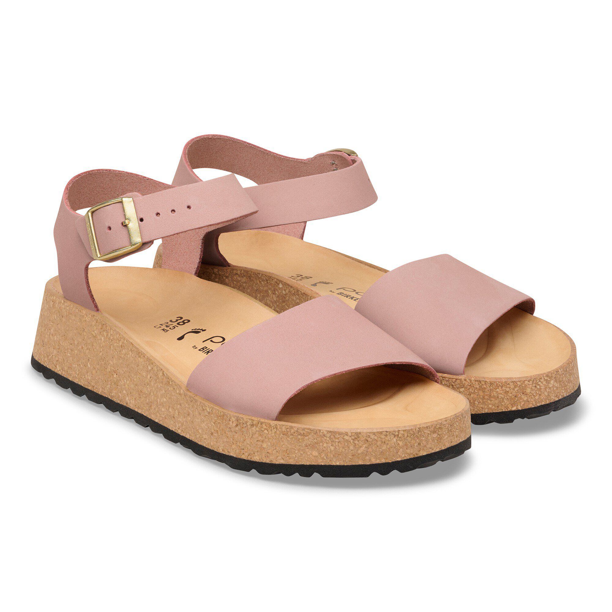 Sandalha de Couro Nubuck Glenda