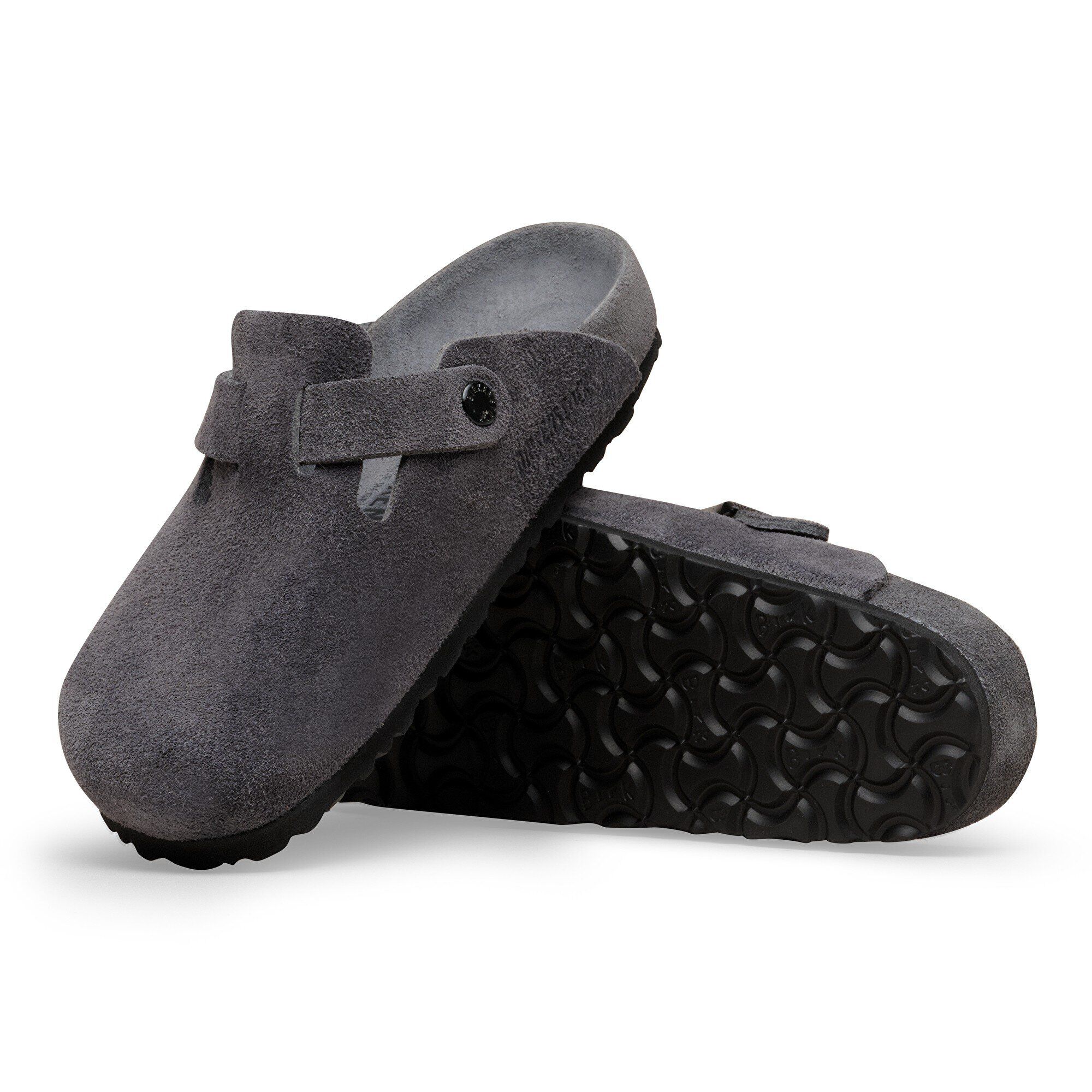 Bota de Couro Suede Boston