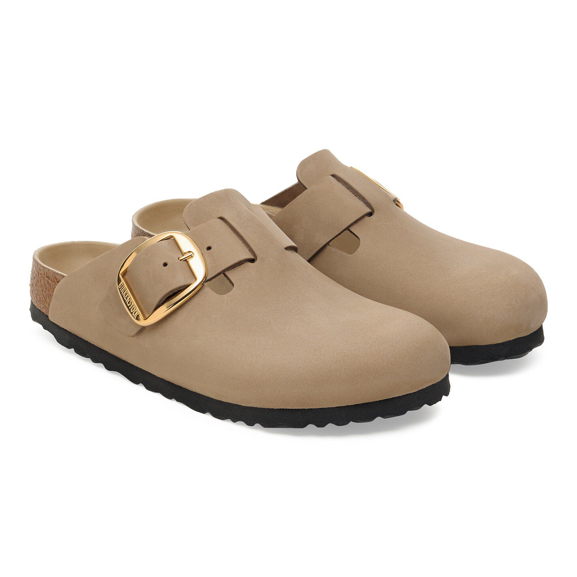 Boston Big Buckle Couro Natural Oleado