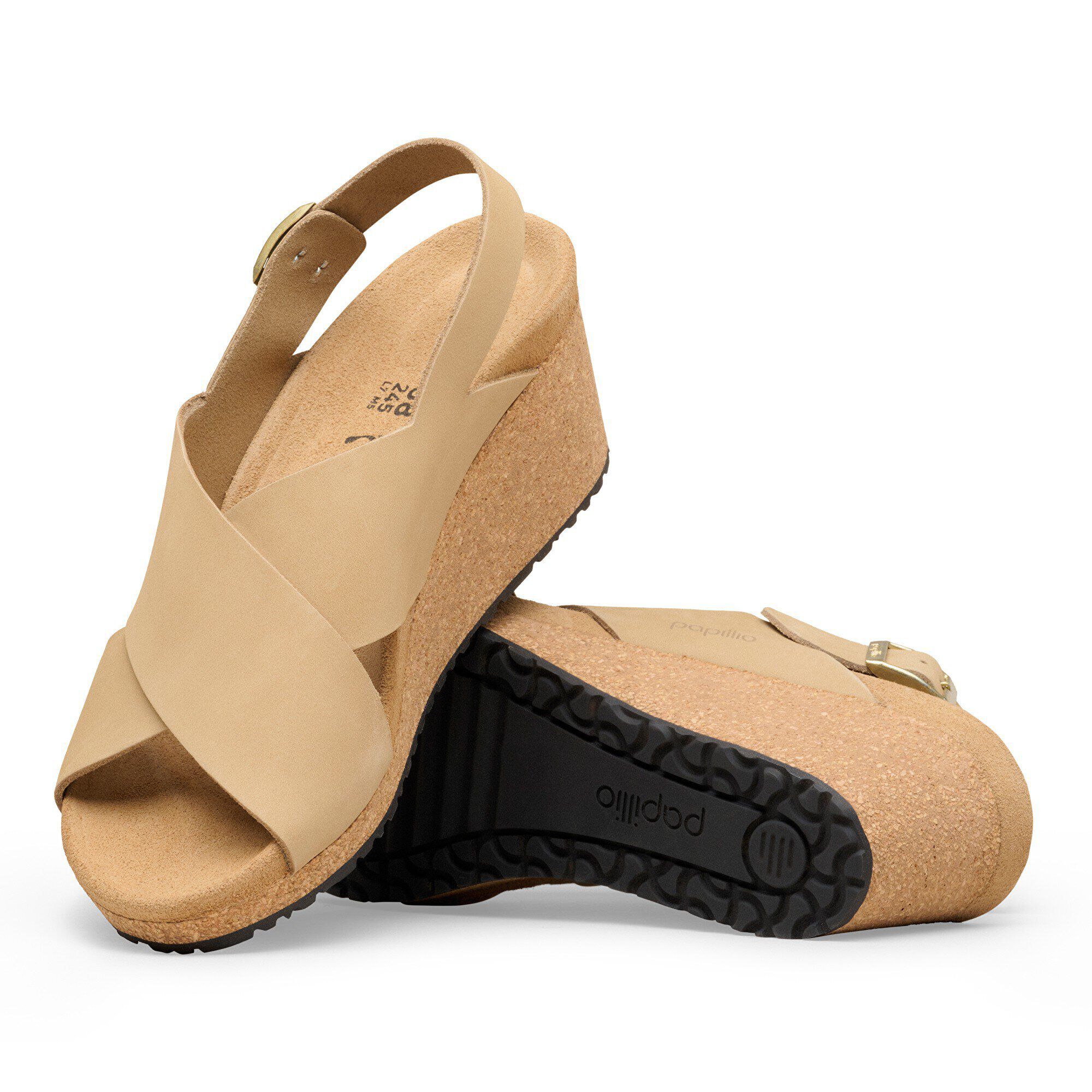 Sandalha de Couro Nubuck Samira