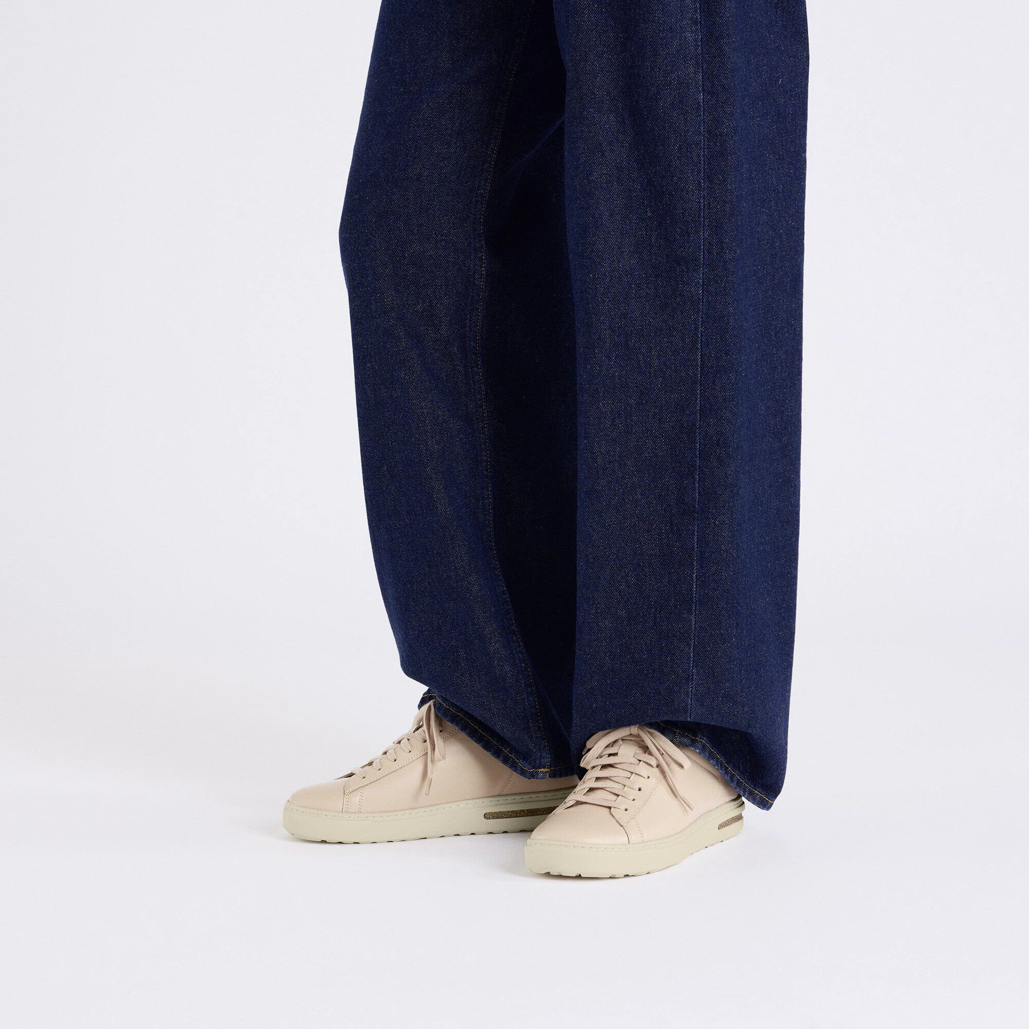 Bend Low Couro Natural com Brilho