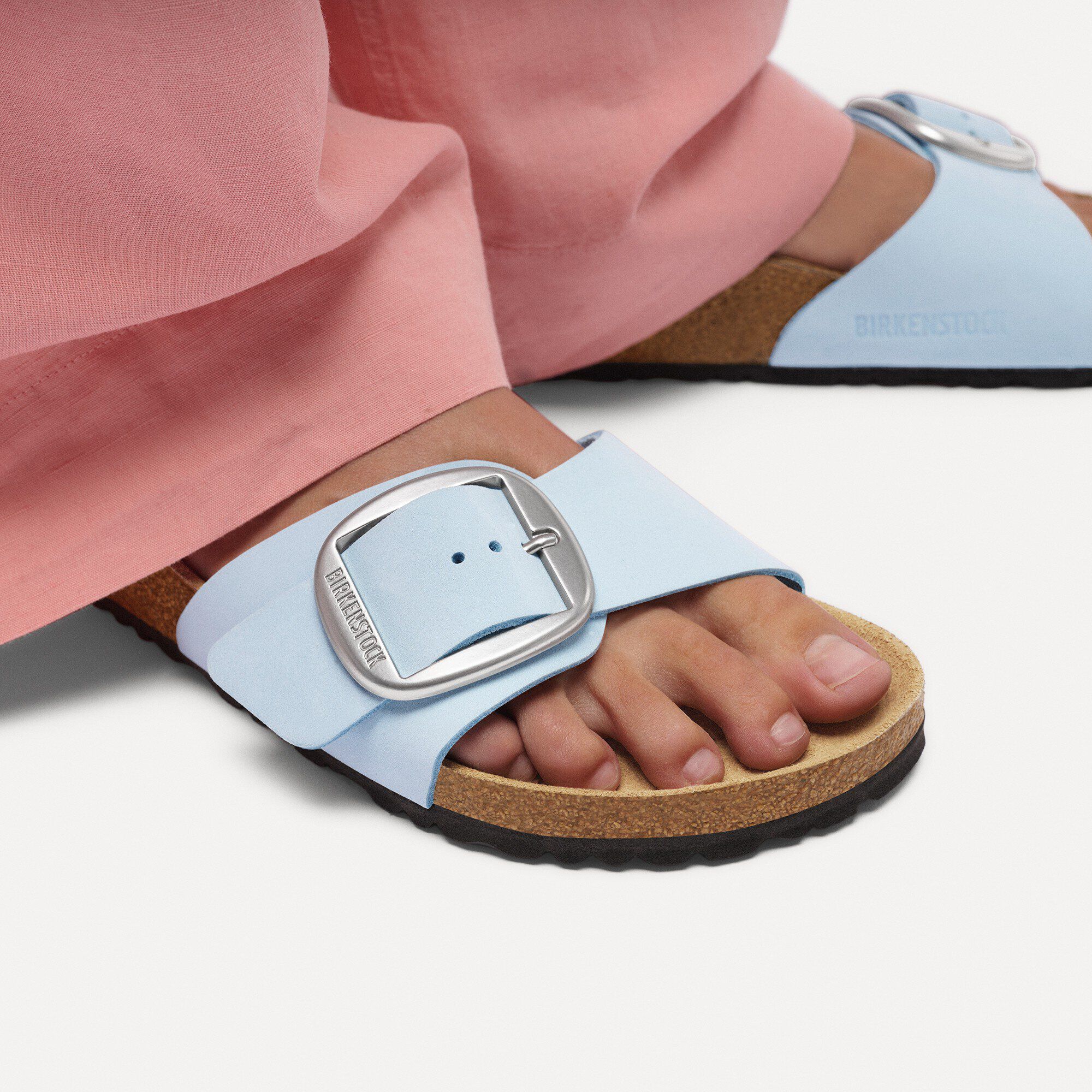 Birkenstock Madrid Big Buckle Nubuck Leather