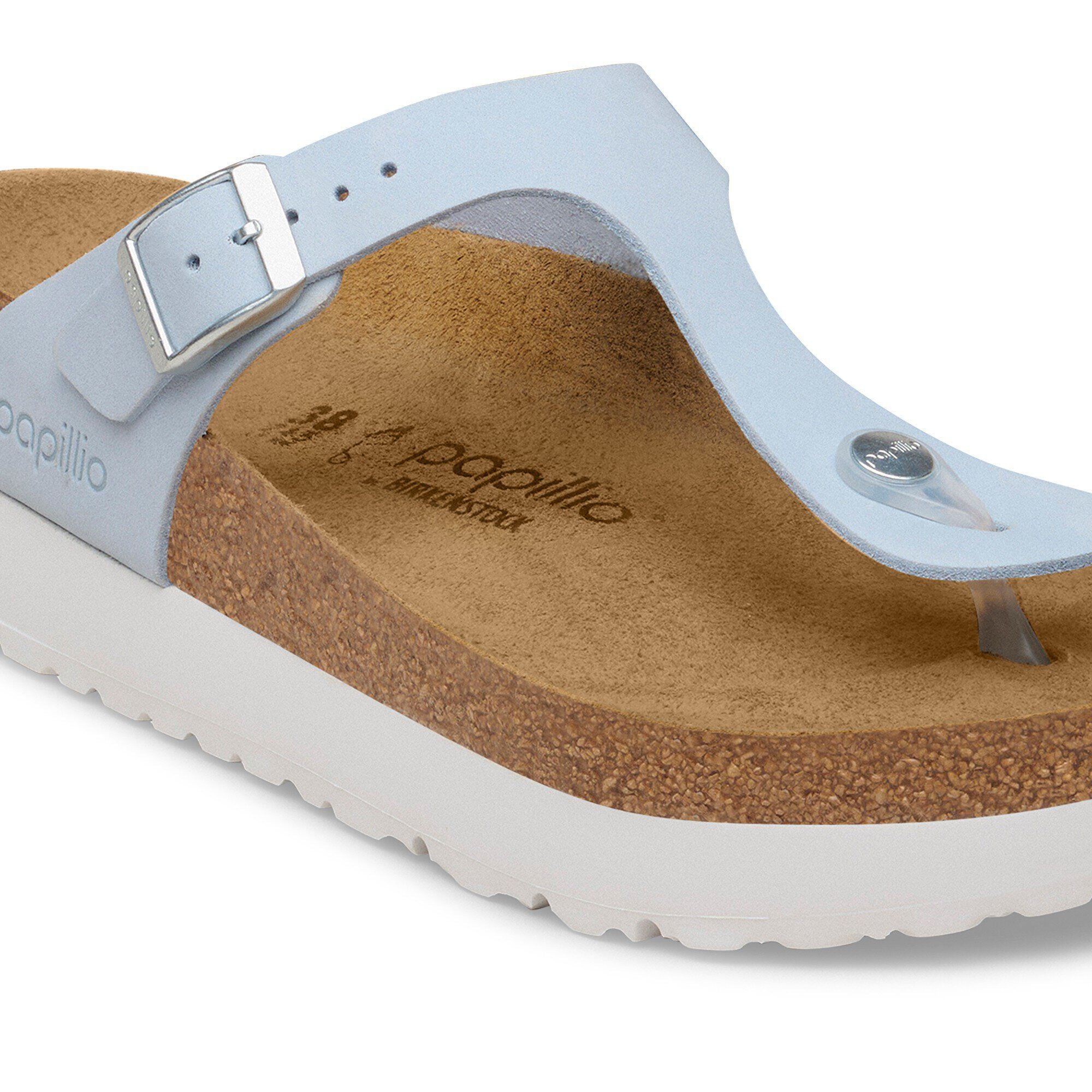 Plataforma Gizeh PAP em Couro Nubuck