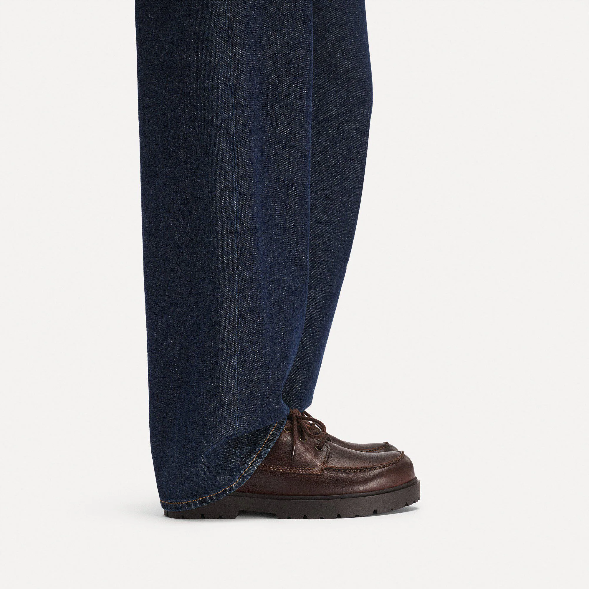 Mocassim Low Highwood de Couro Natural