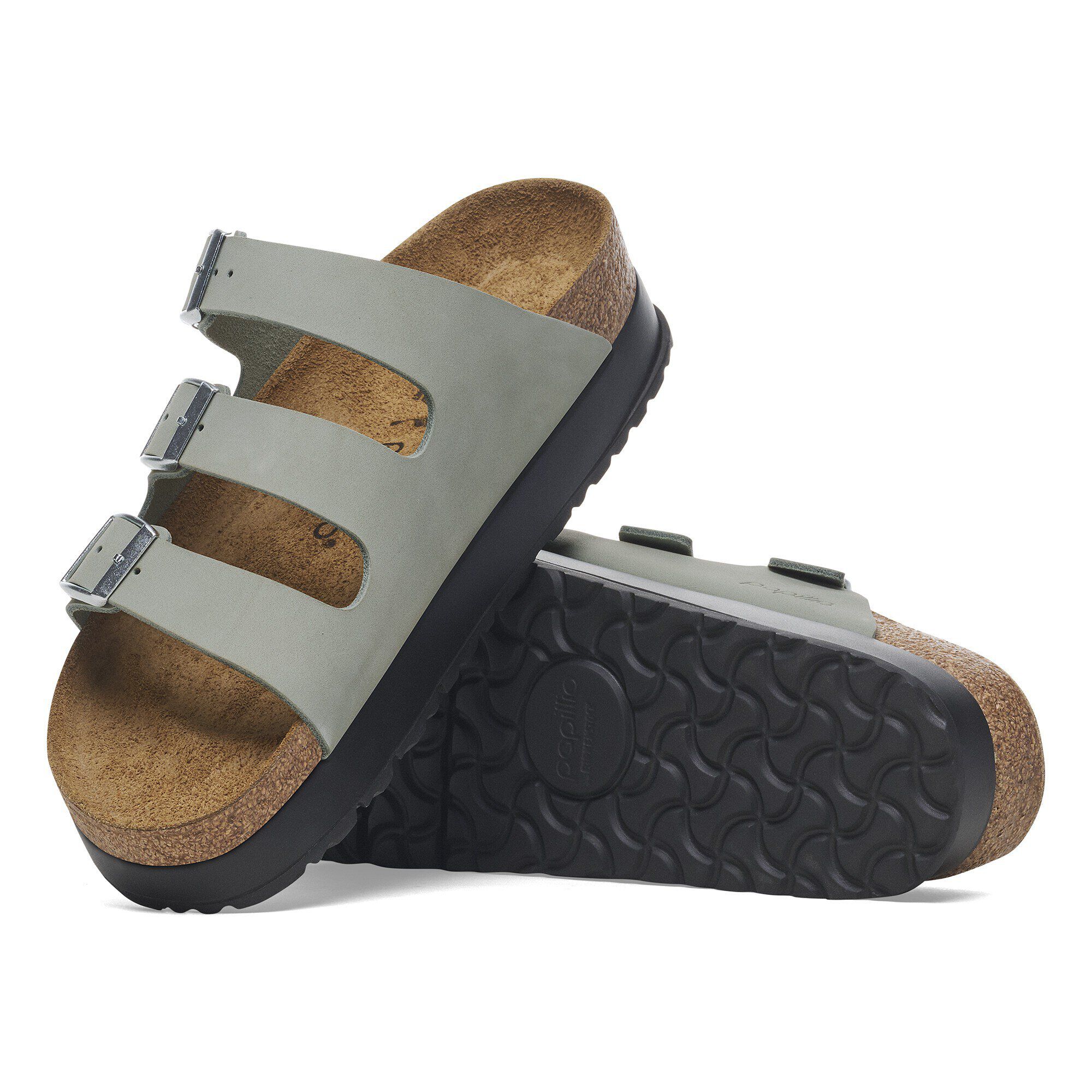 Plataforma Flex Florida em Couro Nubuck