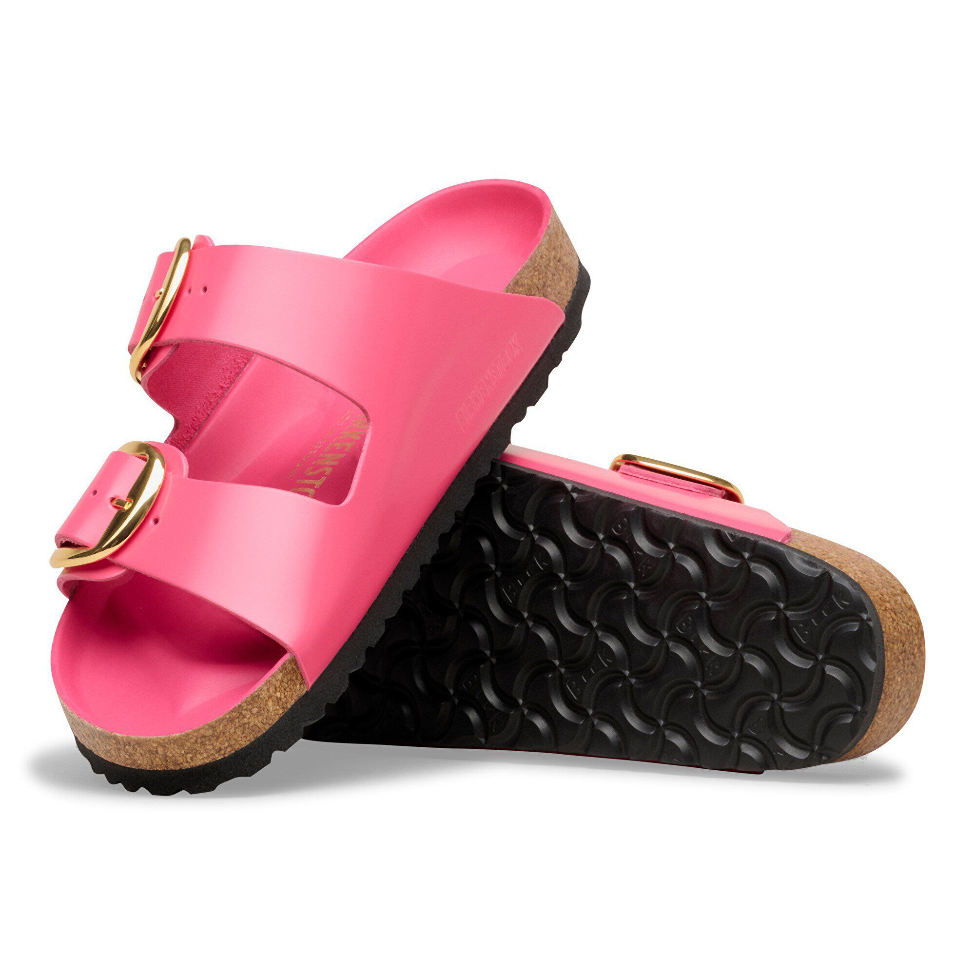 Arizona Big Buckle Couro Natural Patente