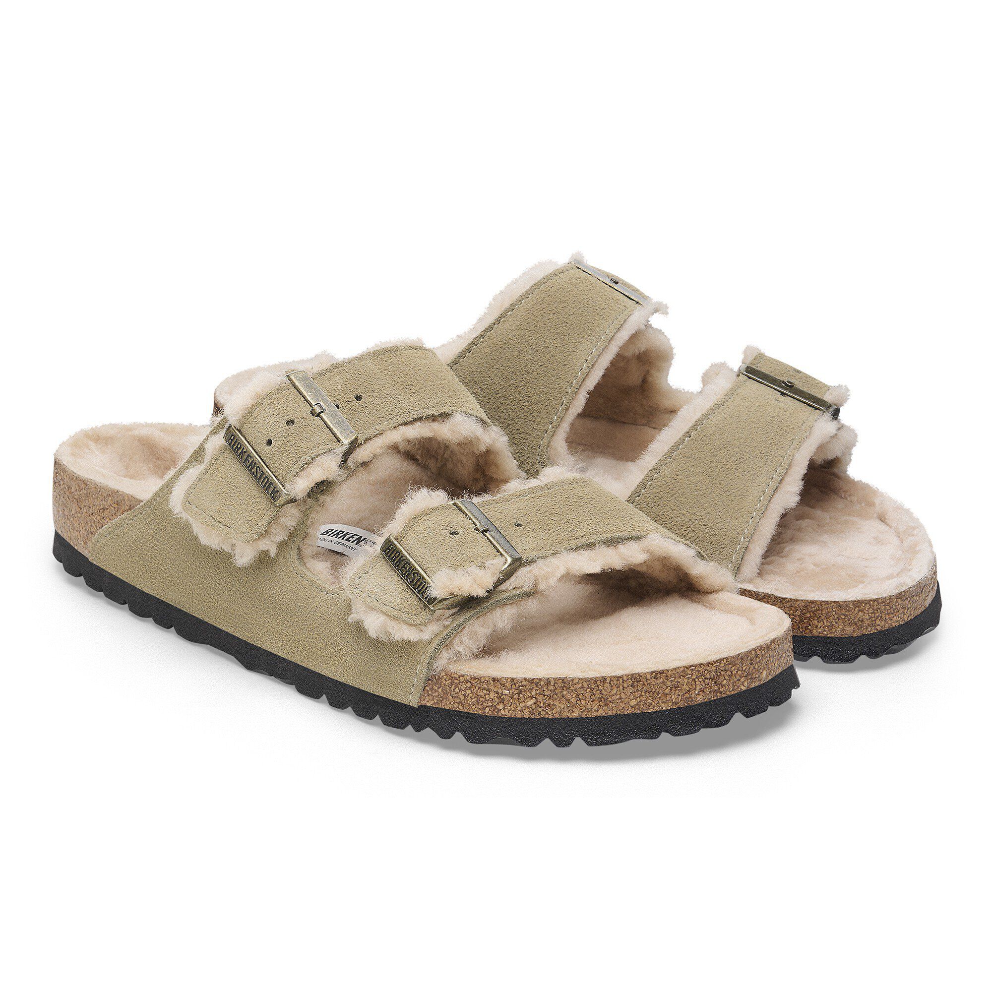 Arizona Shearling Suede Leather