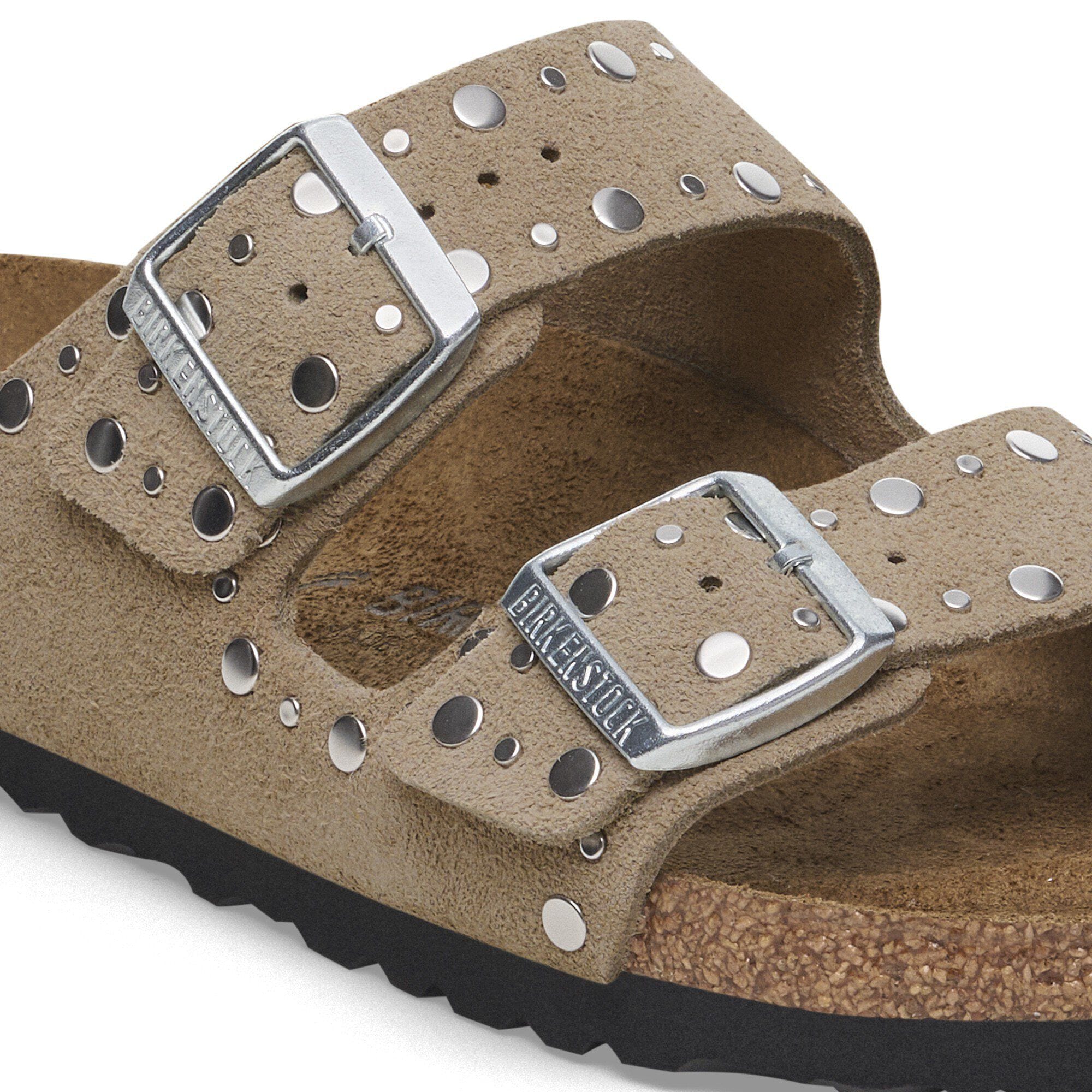 Arizona Rivet Suede Leather