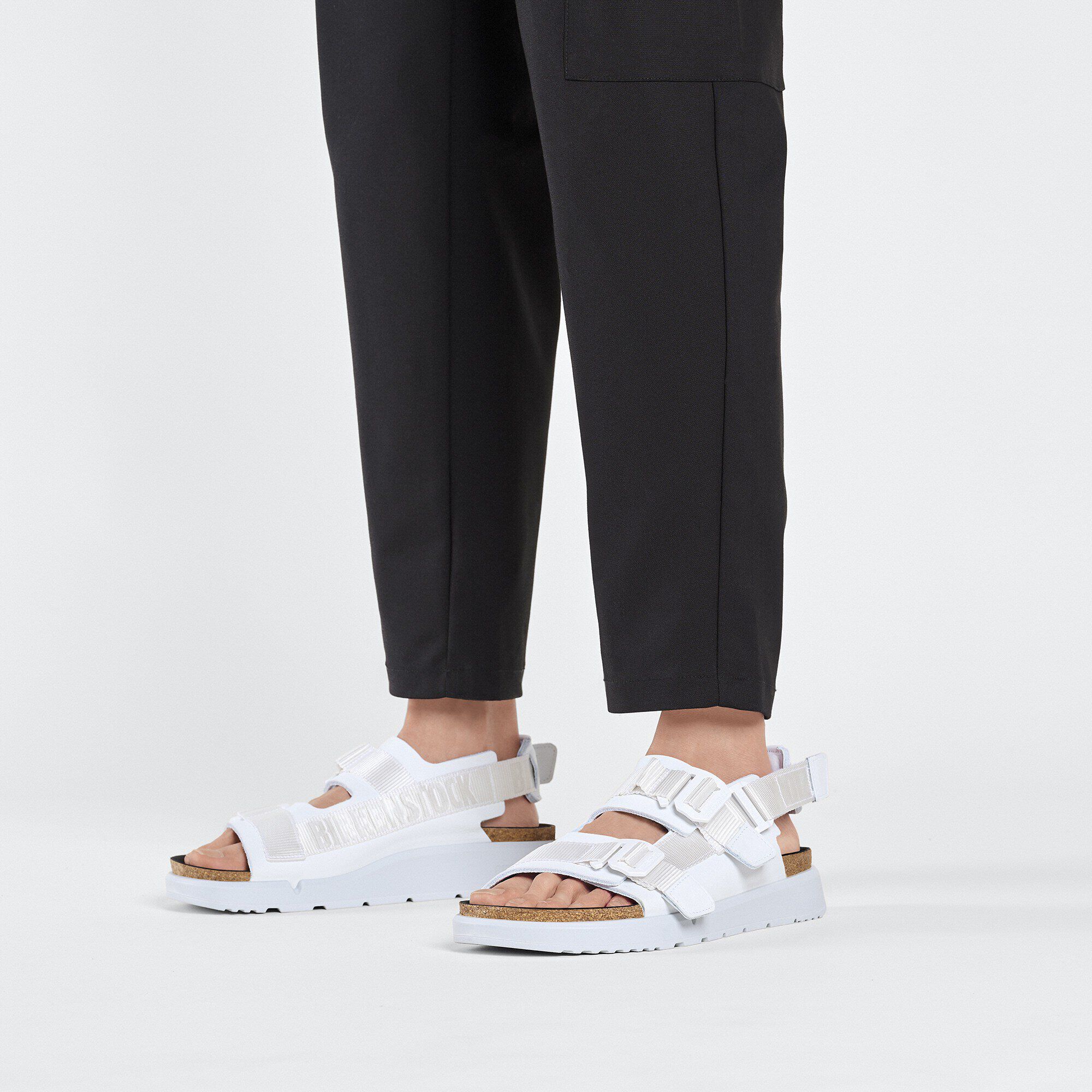 BIRKENSTOCK Shinjuku Couro/Textil Natural
