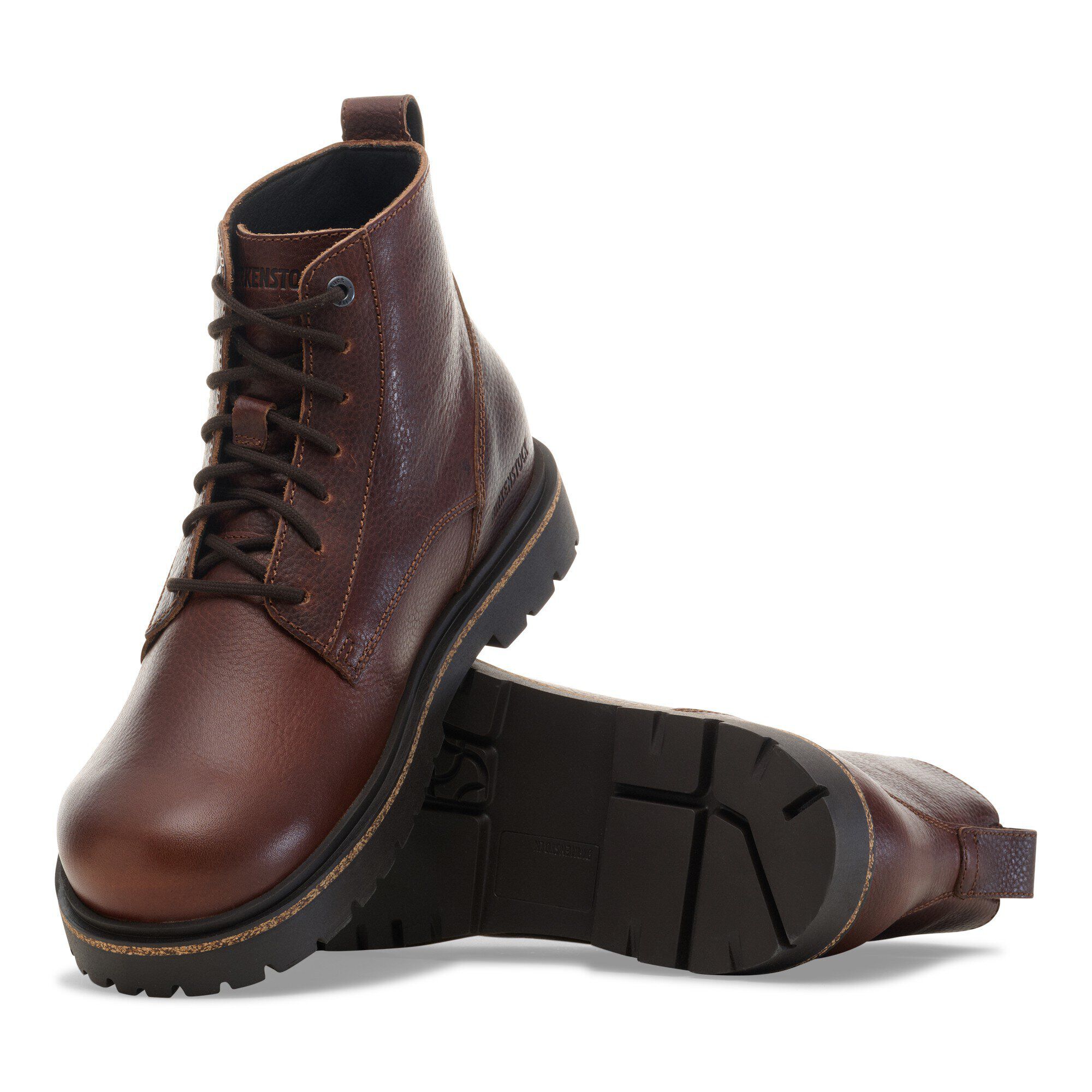 Bota Chelsea Média de Renda Highwood para Mulher em Couro Natural