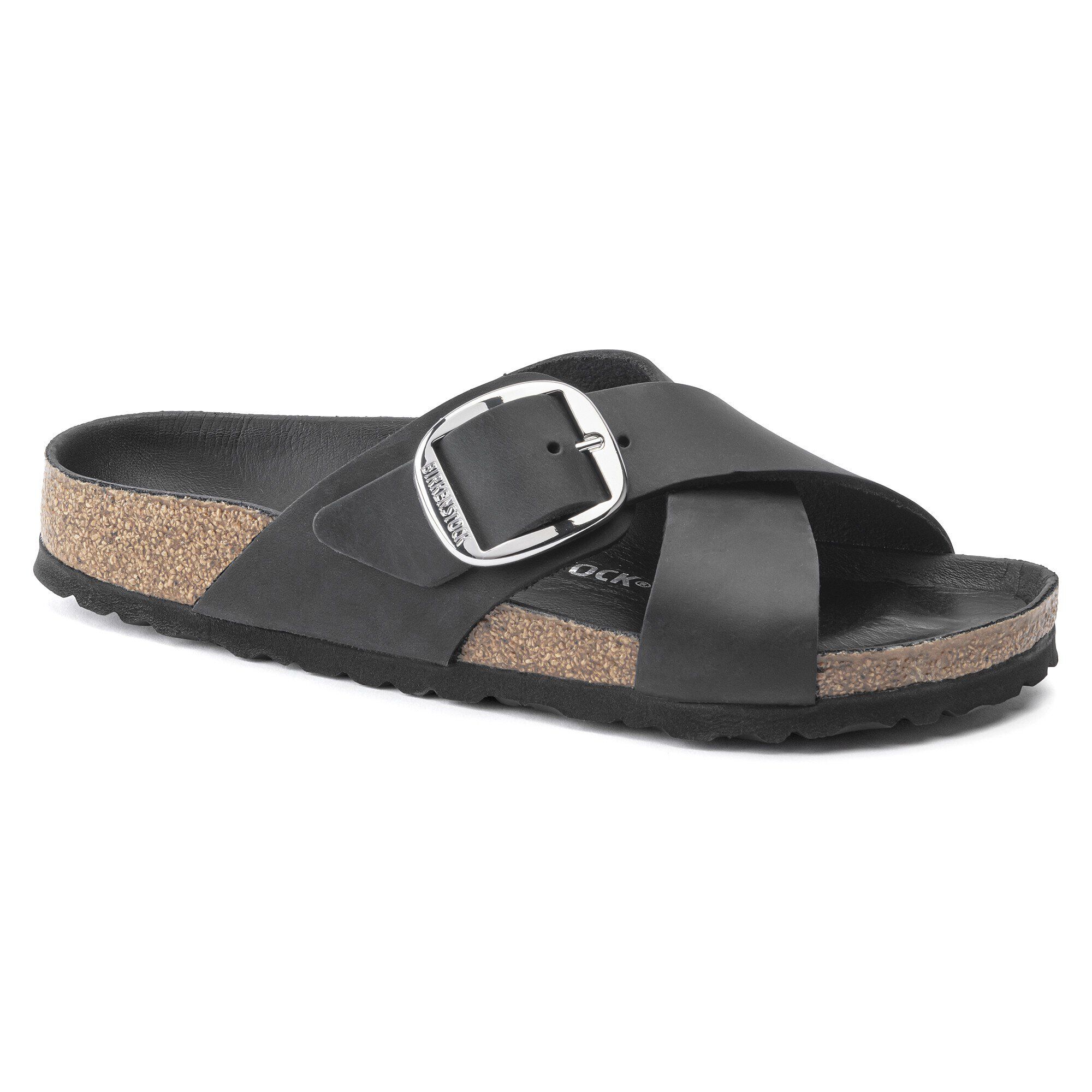 Siena Big Buckle Couro Natural Oleado