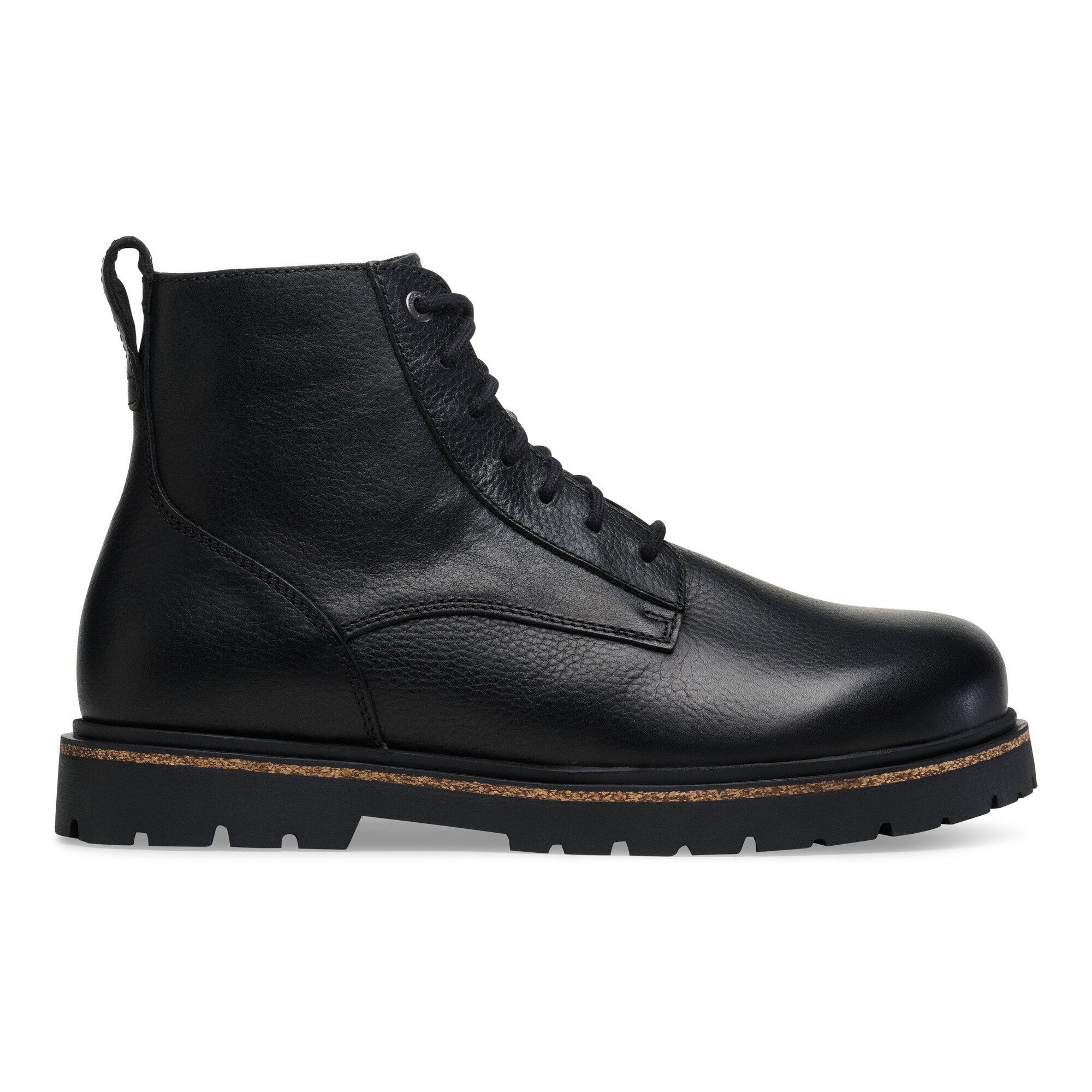 Bota Chelsea Média Highwood Lace Masculina em Couro Natural