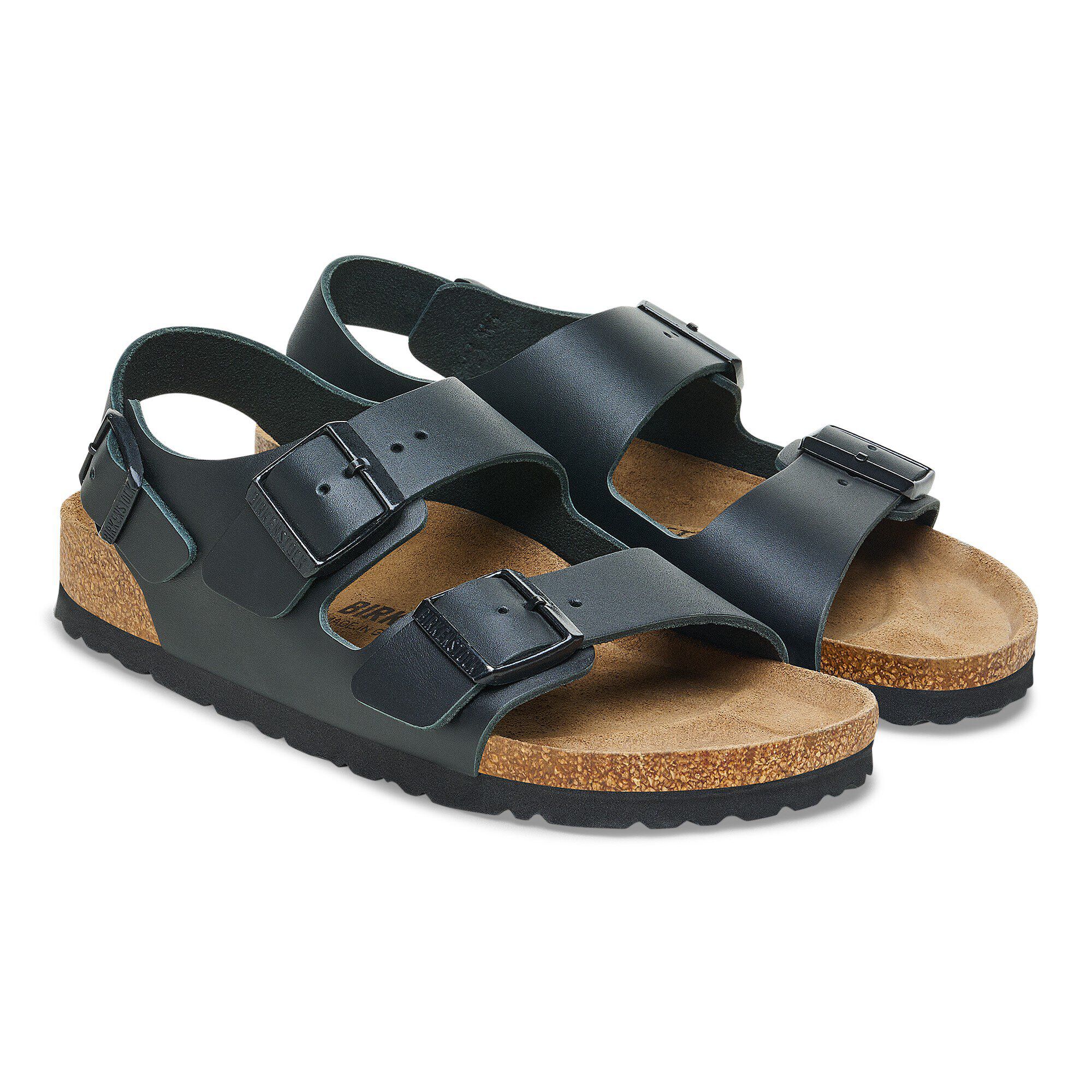 Milano Couro Natural Preto