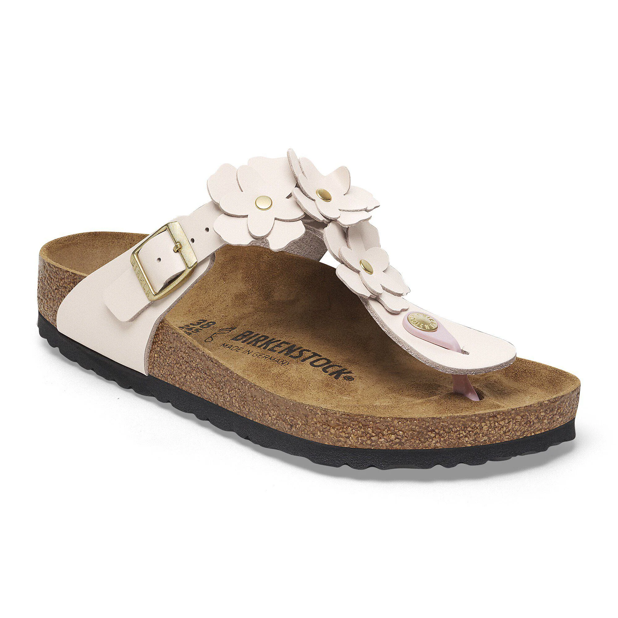 Embelezamento com Flor Gizeh Couro Natural