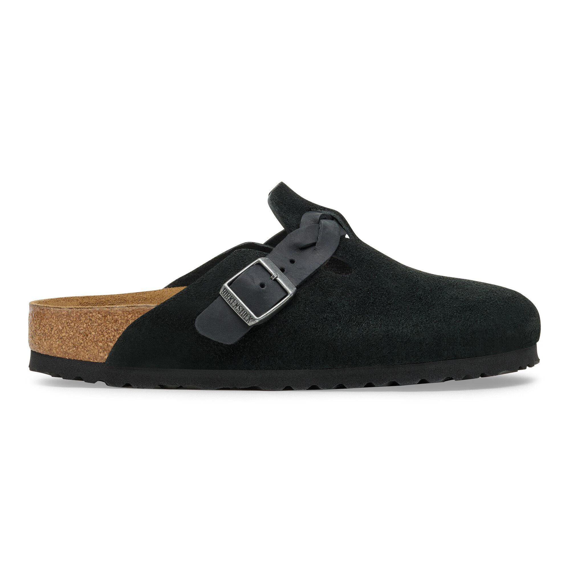 Braided Suede Leather Boston