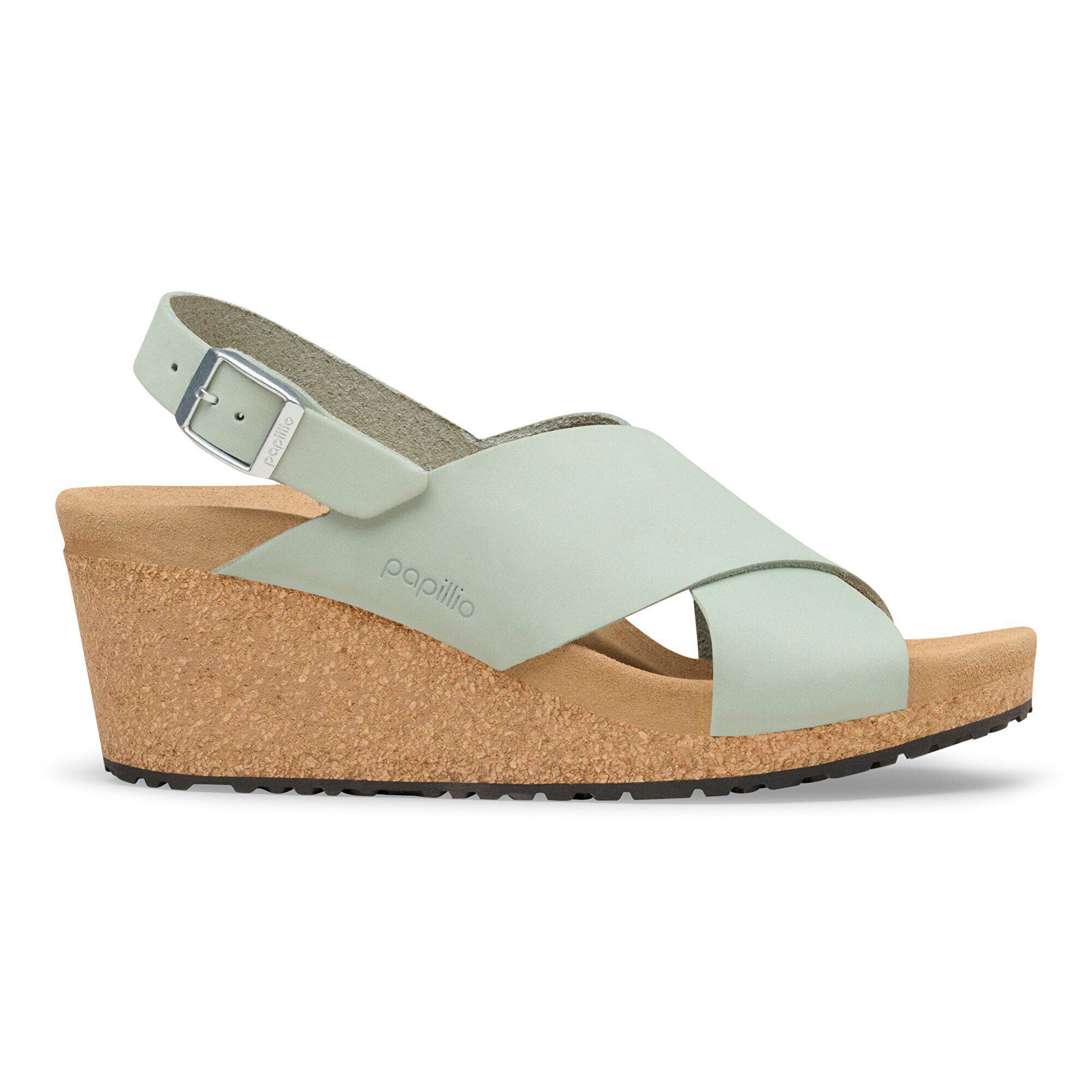 Sandalha de Couro Nubuck Samira