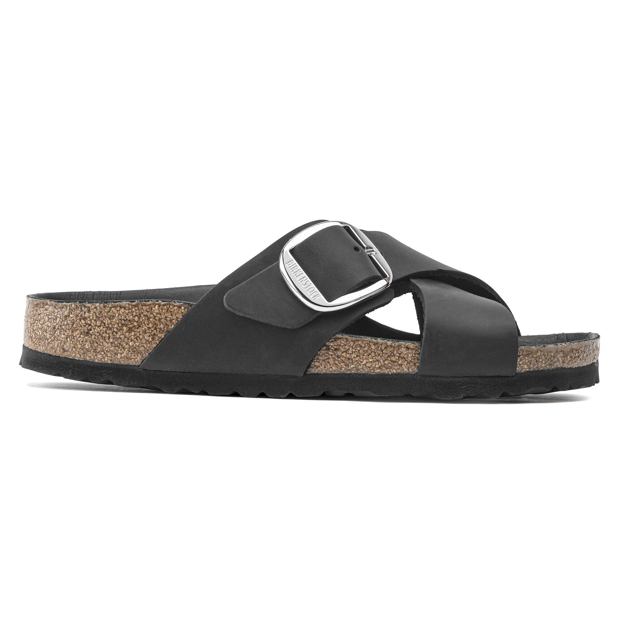 Siena Big Buckle Couro Natural Oleado